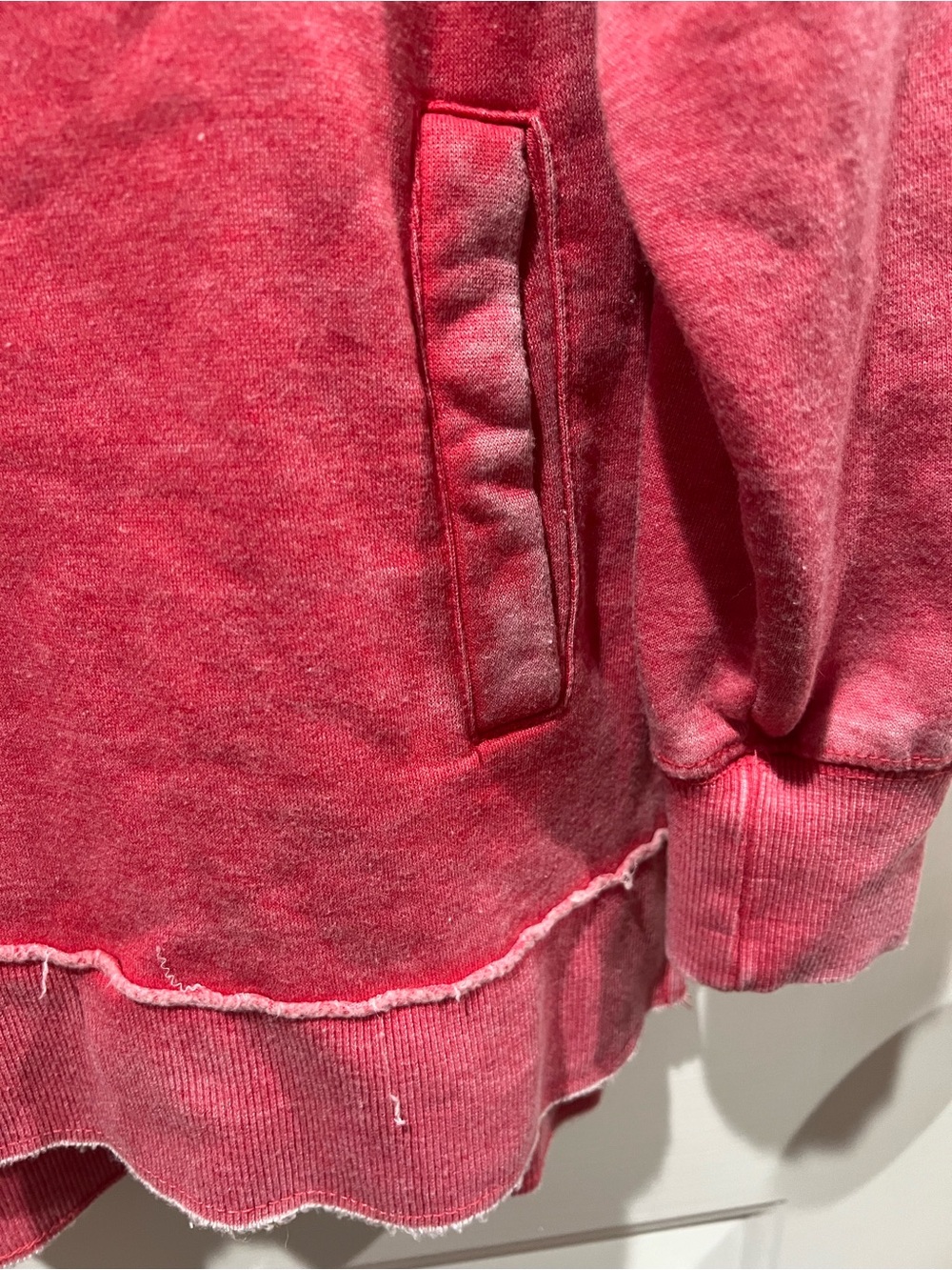 Pressbox Georgia Dark Pink Pullover Hoodie - Picture 5 of 6